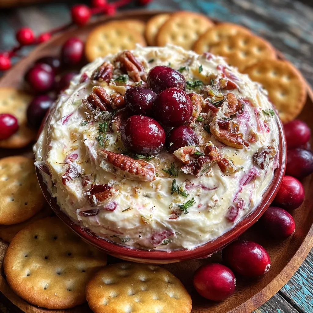 Creamy Cranberry Cream Cheese Dip: Sweet, Tart & Spicy